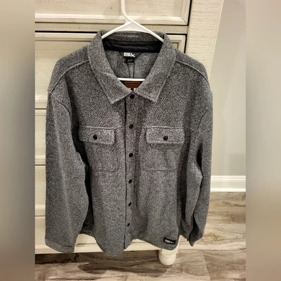 Eddie Bauer Flannel Coat - Picture 1 of 3
